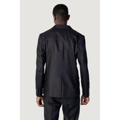 Antony Morato Black Linen Blazer -   -  Antony Morato.