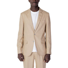 Antony Morato Beige Linen Blazer -   -  Antony Morato.