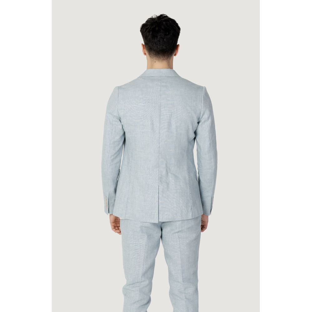 Antony Morato Green Linen Blazer -   -  Antony Morato.