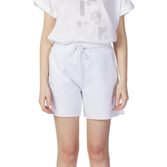 Blauer White Cotton Joggers Workout Pant -   -  Blauer.