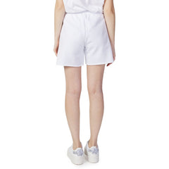 Blauer White Cotton Joggers Workout Pant -   -  Blauer.
