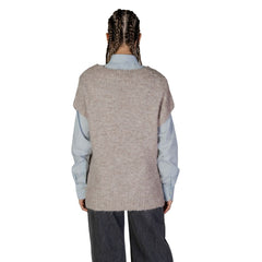 Vero Moda Beige Recycled Polyester Sweater -   -  Vero Moda.