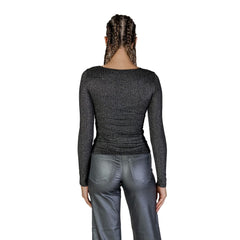 Vero Moda Black Recycled Polyester Long Sleeve -   -  Vero Moda.