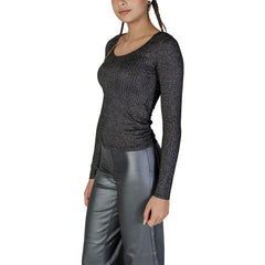 Vero Moda Black Recycled Polyester Long Sleeve -   -  Vero Moda.