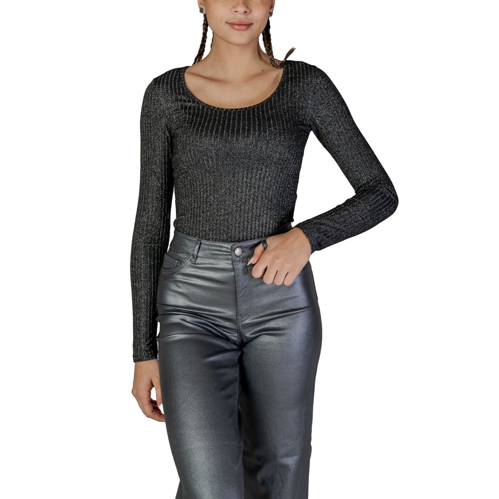 Vero Moda Black Recycled Polyester Long Sleeve -   -  Vero Moda.