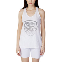 Blauer White Cotton T-Shirt -   -  Blauer.