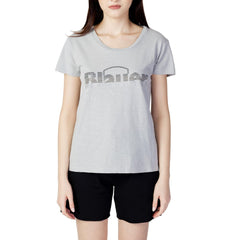 Blauer Gray Cotton T-Shirt -   -  Blauer.