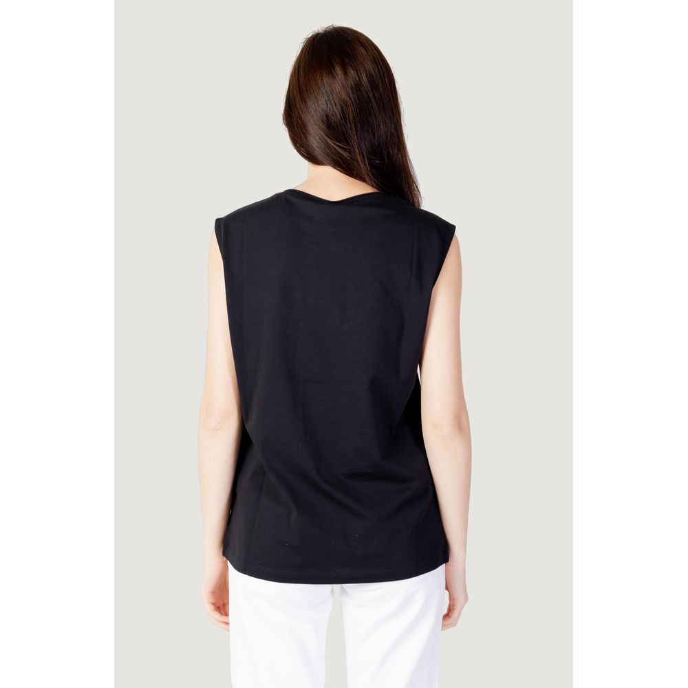Blauer Black Cotton T-Shirt -   -  Blauer.