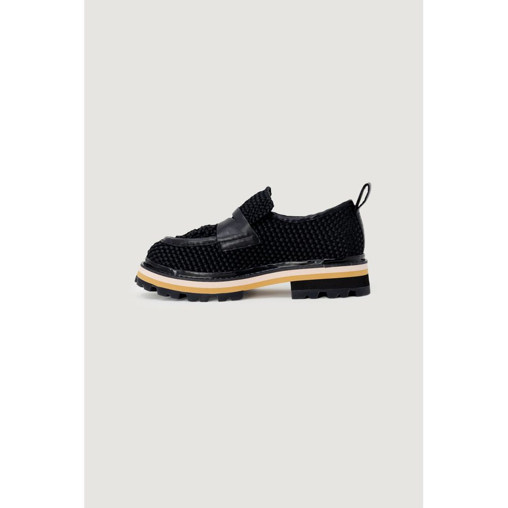 ASH Black Leather Platform -   -  ASH.