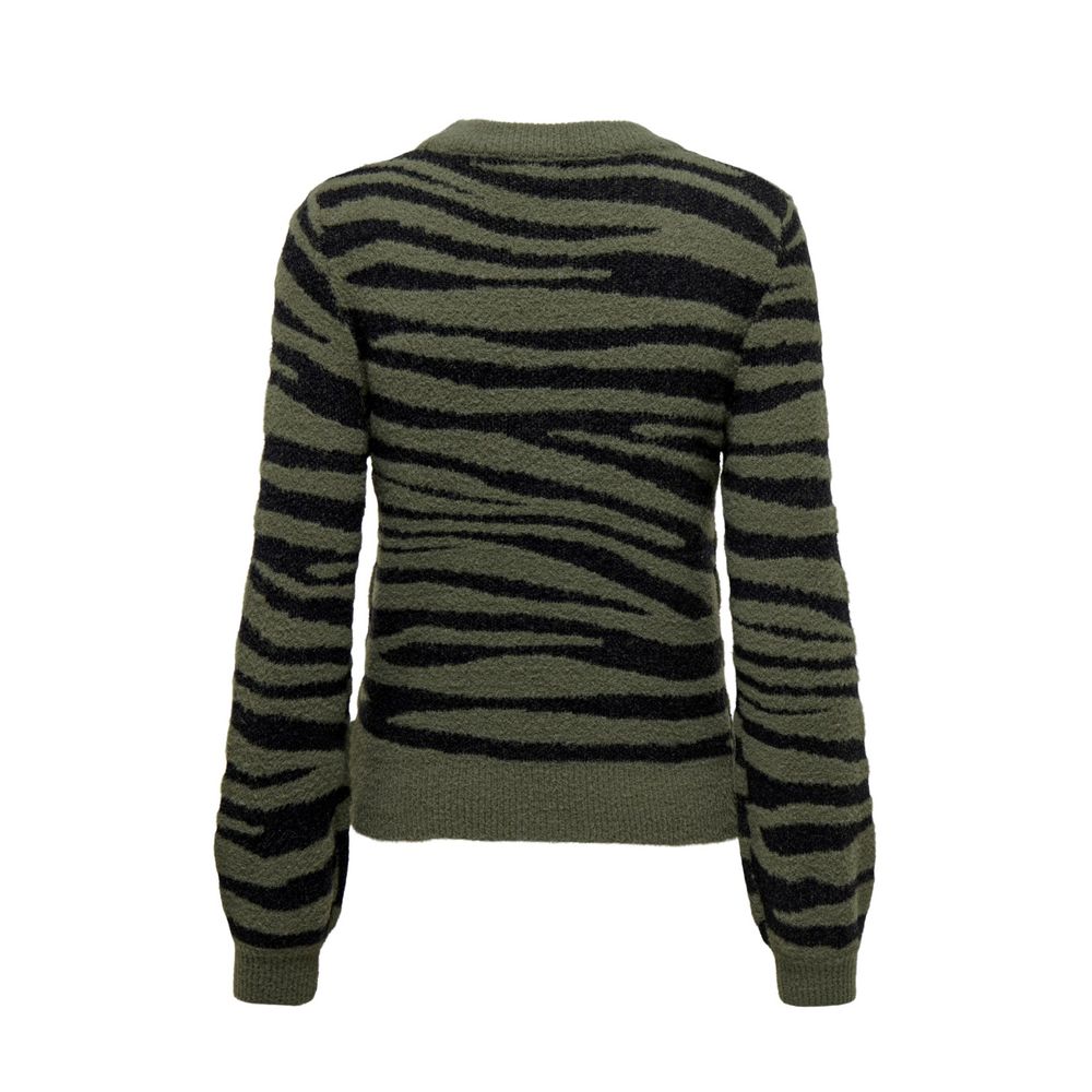 Jacqueline De Yong Green Nylon Sweater -   -  Jacqueline De Yong.