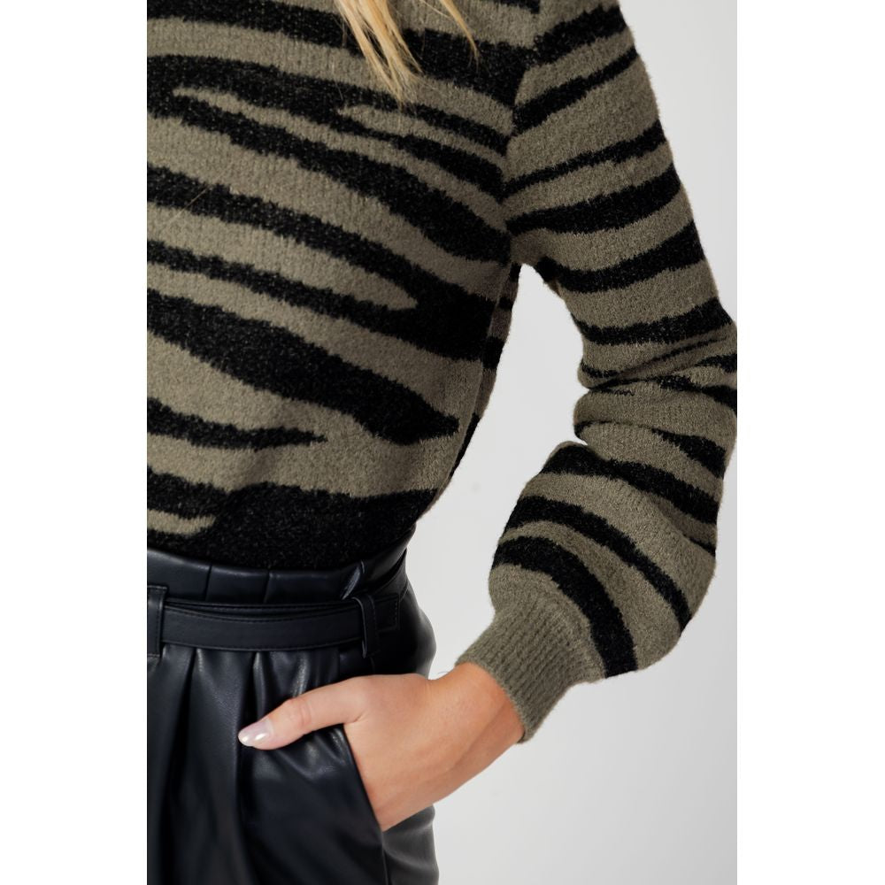 Jacqueline De Yong Green Nylon Sweater -   -  Jacqueline De Yong.
