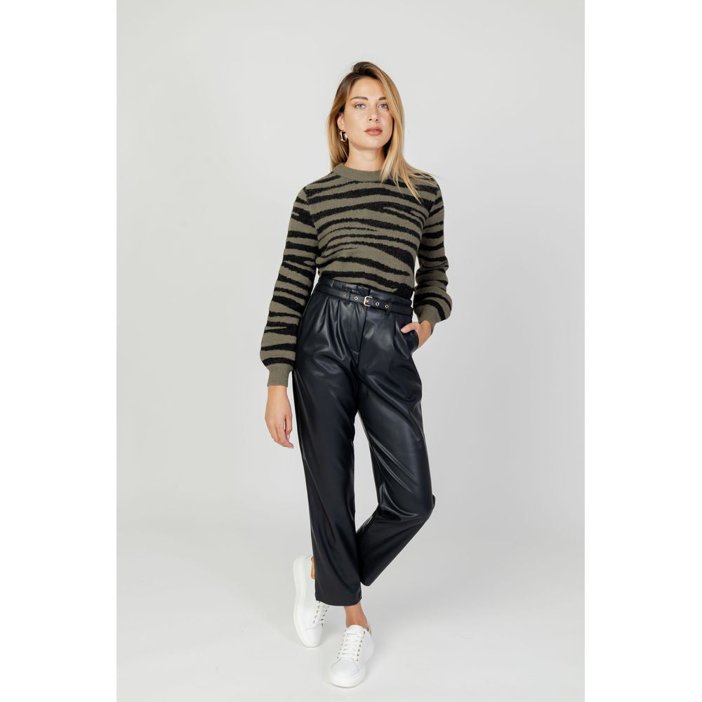 Jacqueline De Yong Green Nylon Sweater -   -  Jacqueline De Yong.