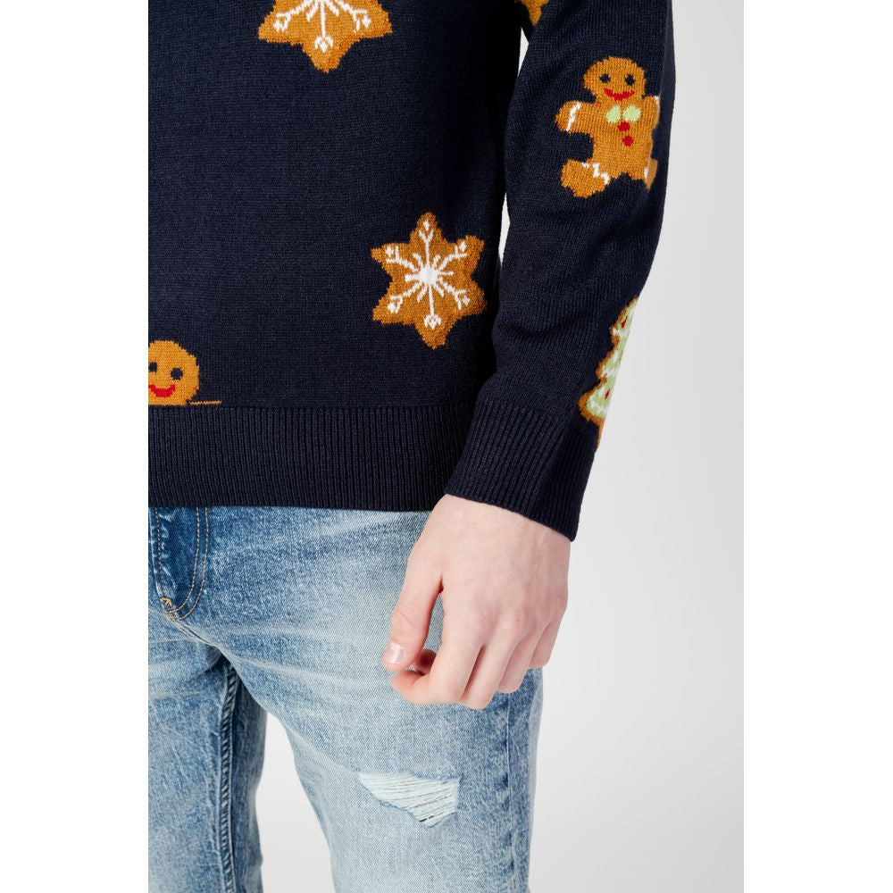 Only & Sons Blue Marabou Sweater -   -  Only & Sons.