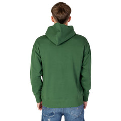 Tommy Hilfiger Jeans Green Cotton Hoody -   -  Tommy Hilfiger Jeans.