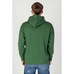 Tommy Hilfiger Jeans Green Cotton Hoody -   -  Tommy Hilfiger Jeans.