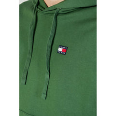 Tommy Hilfiger Jeans Green Cotton Hoody -   -  Tommy Hilfiger Jeans.