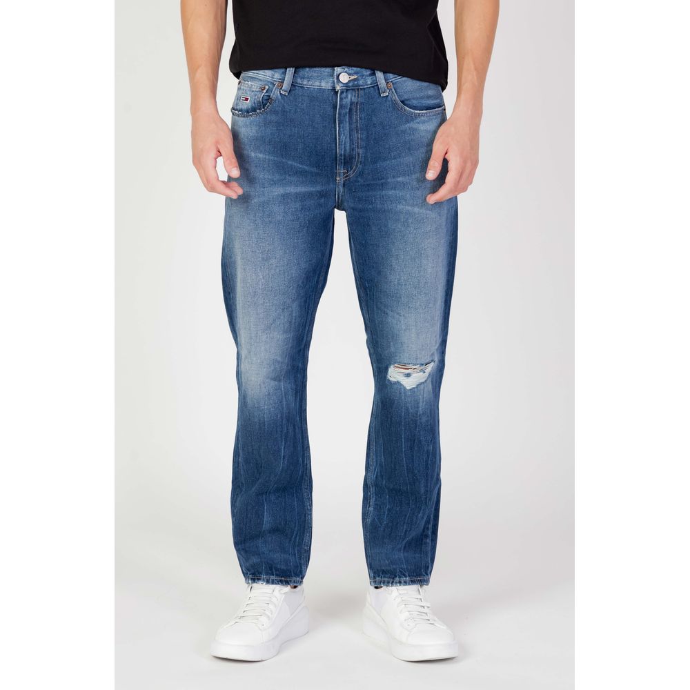 Tommy Hilfiger Jeans Blue Cotton Slim Fit Jean -   -  Tommy Hilfiger Jeans.
