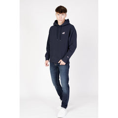 Tommy Hilfiger Jeans Blue Cotton Hoody -   -  Tommy Hilfiger Jeans.