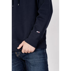 Tommy Hilfiger Jeans Blue Cotton Hoody -   -  Tommy Hilfiger Jeans.