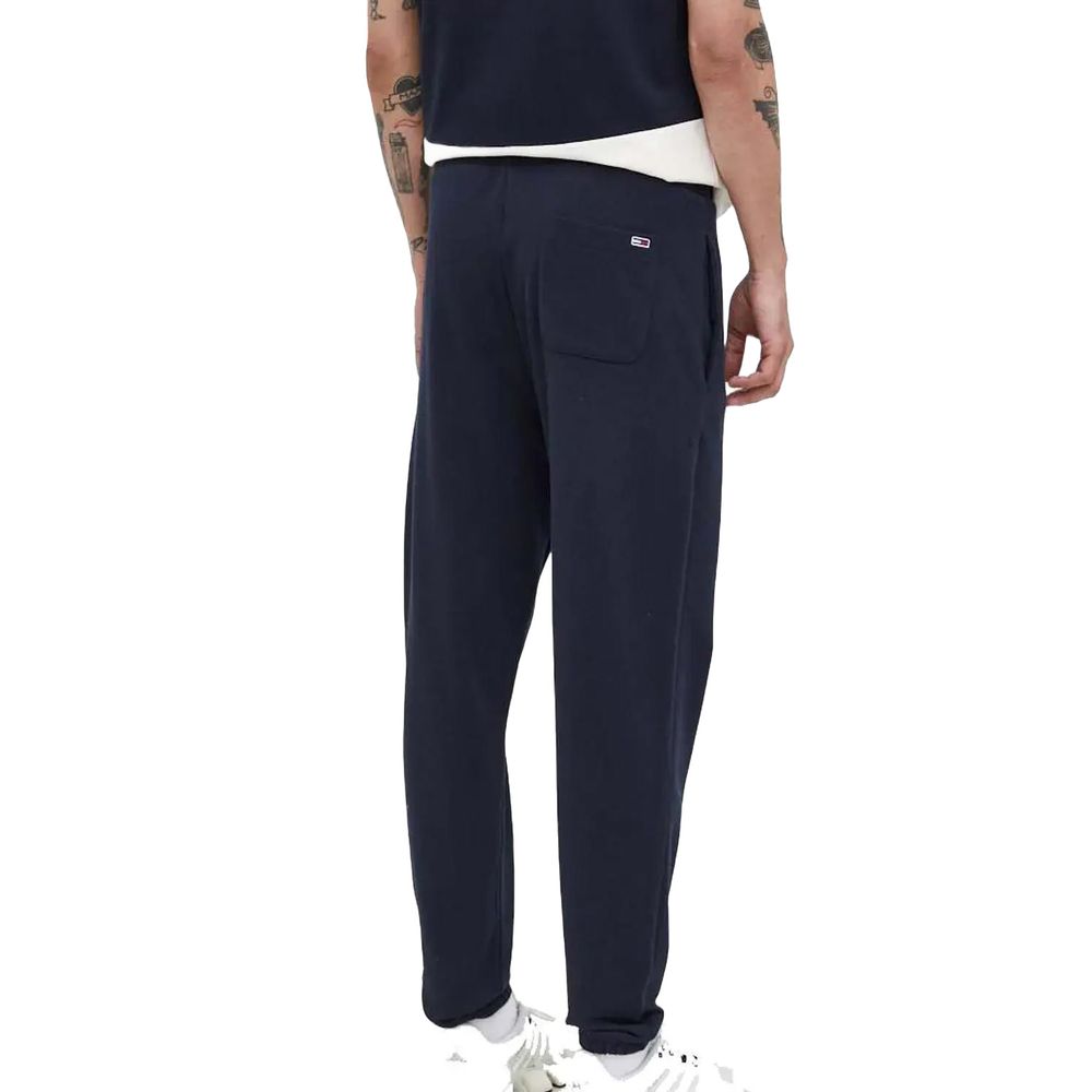 Tommy Hilfiger Jeans Blue Cotton Joggers Workout Pant -   -  Tommy Hilfiger Jeans.