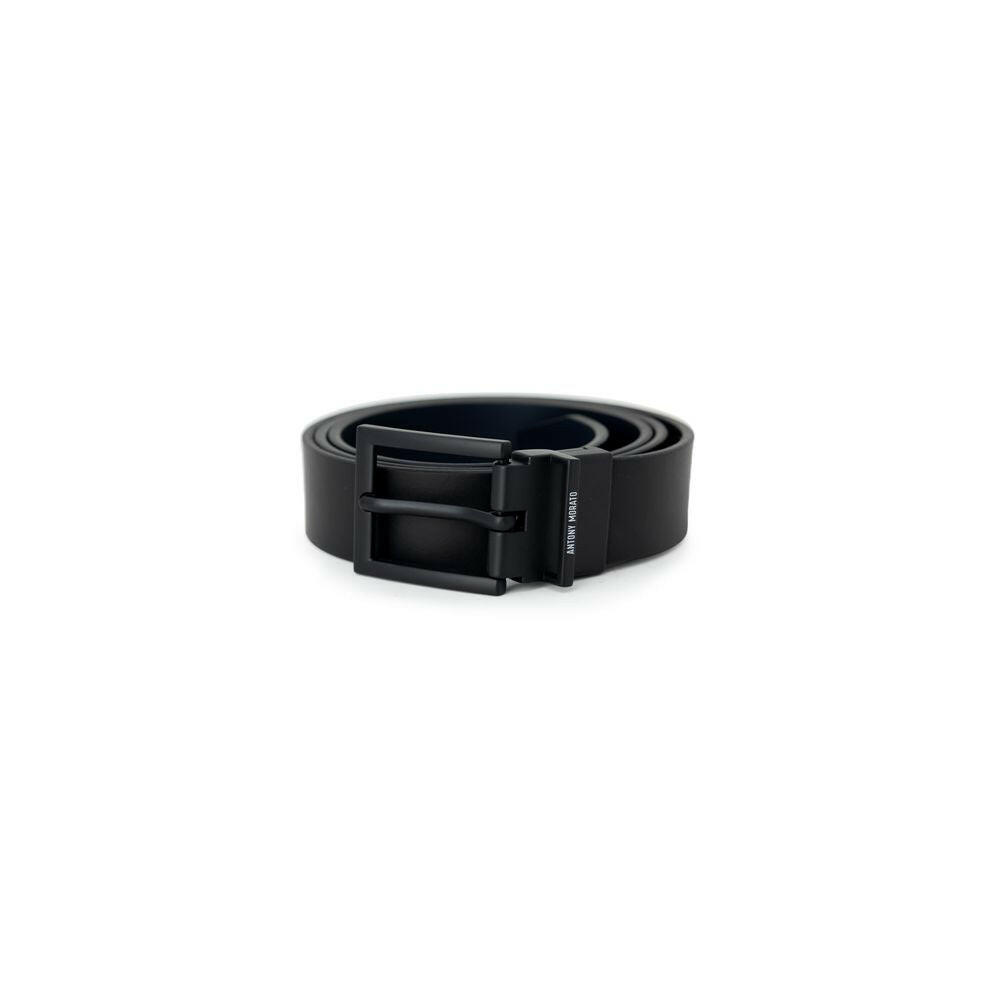 Antony Morato Black Leather Belt -   -  Antony Morato.