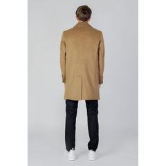 Antony Morato Beige Polyester Coat -   -  Antony Morato.
