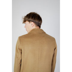 Antony Morato Beige Polyester Coat -   -  Antony Morato.
