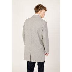 Antony Morato Gray Polyester Coat -   -  Antony Morato.