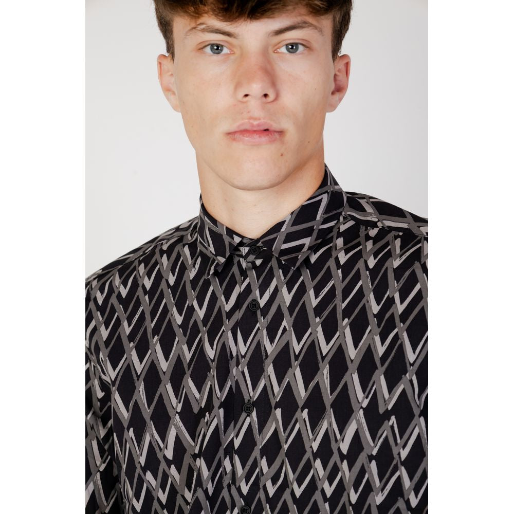 Antony Morato Black Cotton Shirt -   -  Antony Morato.