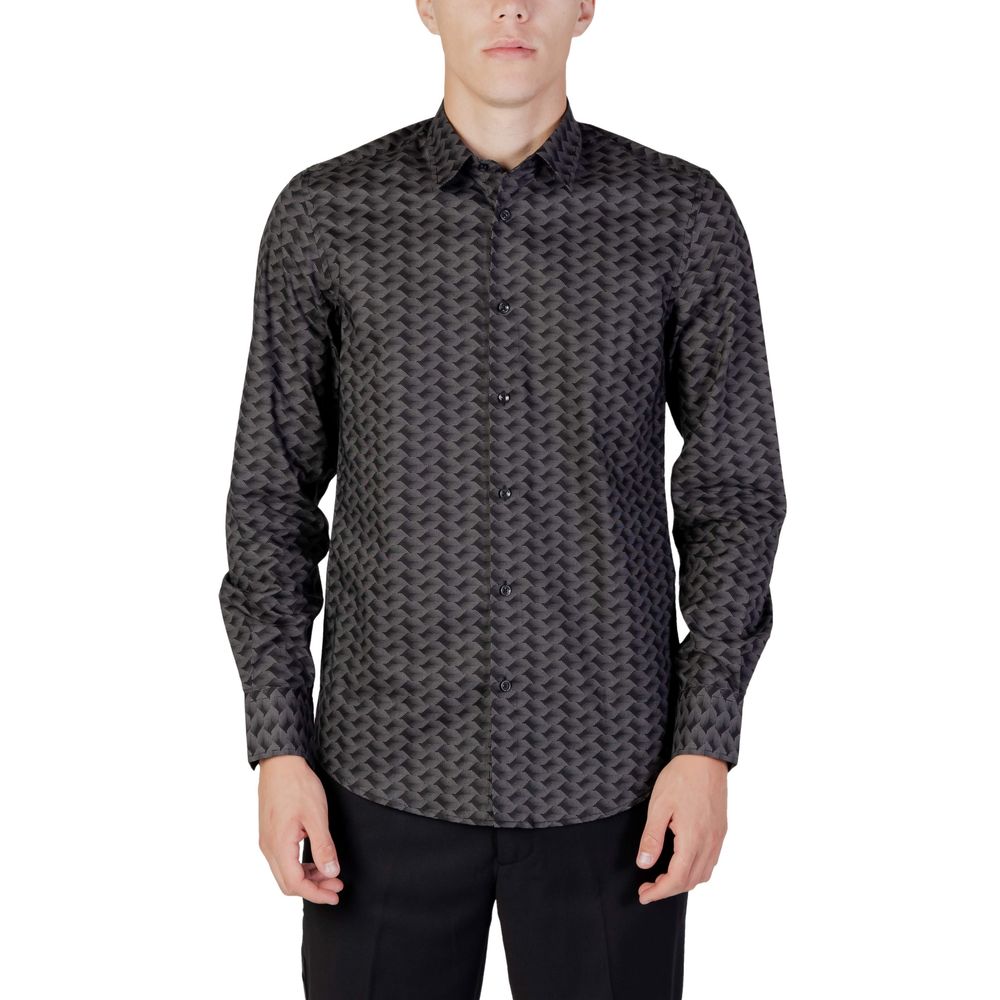 Antony Morato Gray Cotton Shirt -   -  Antony Morato.