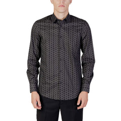 Antony Morato Gray Cotton Shirt -   -  Antony Morato.