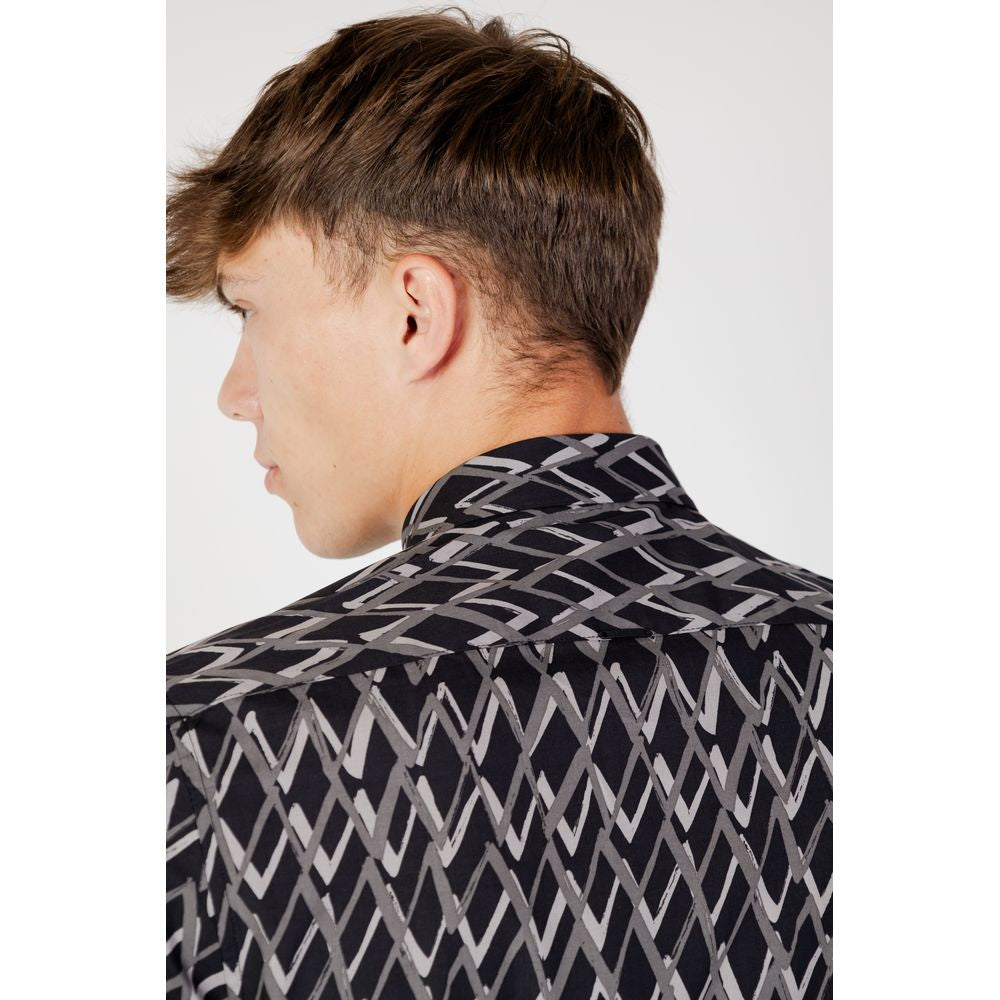 Antony Morato Black Cotton Shirt -   -  Antony Morato.