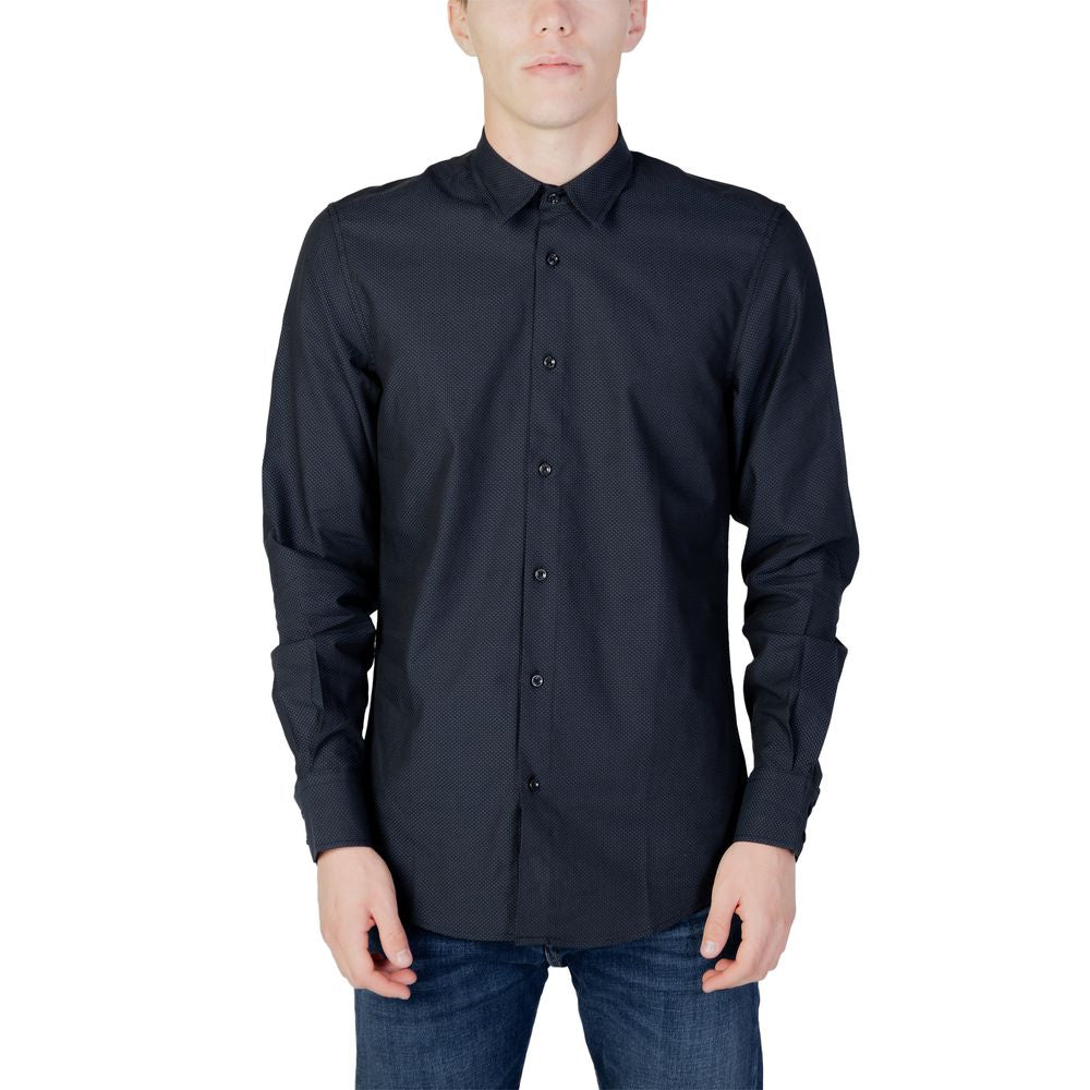 Antony Morato Blue Cotton Shirt -   -  Antony Morato.