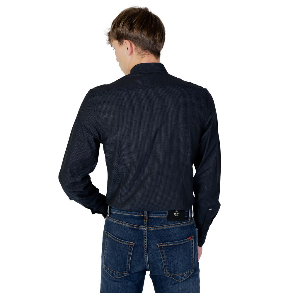 Antony Morato Blue Cotton Shirt -   -  Antony Morato.