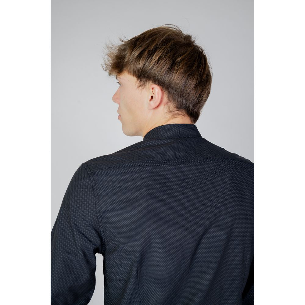 Antony Morato Blue Cotton Shirt -   -  Antony Morato.