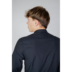 Antony Morato Blue Cotton Shirt -   -  Antony Morato.