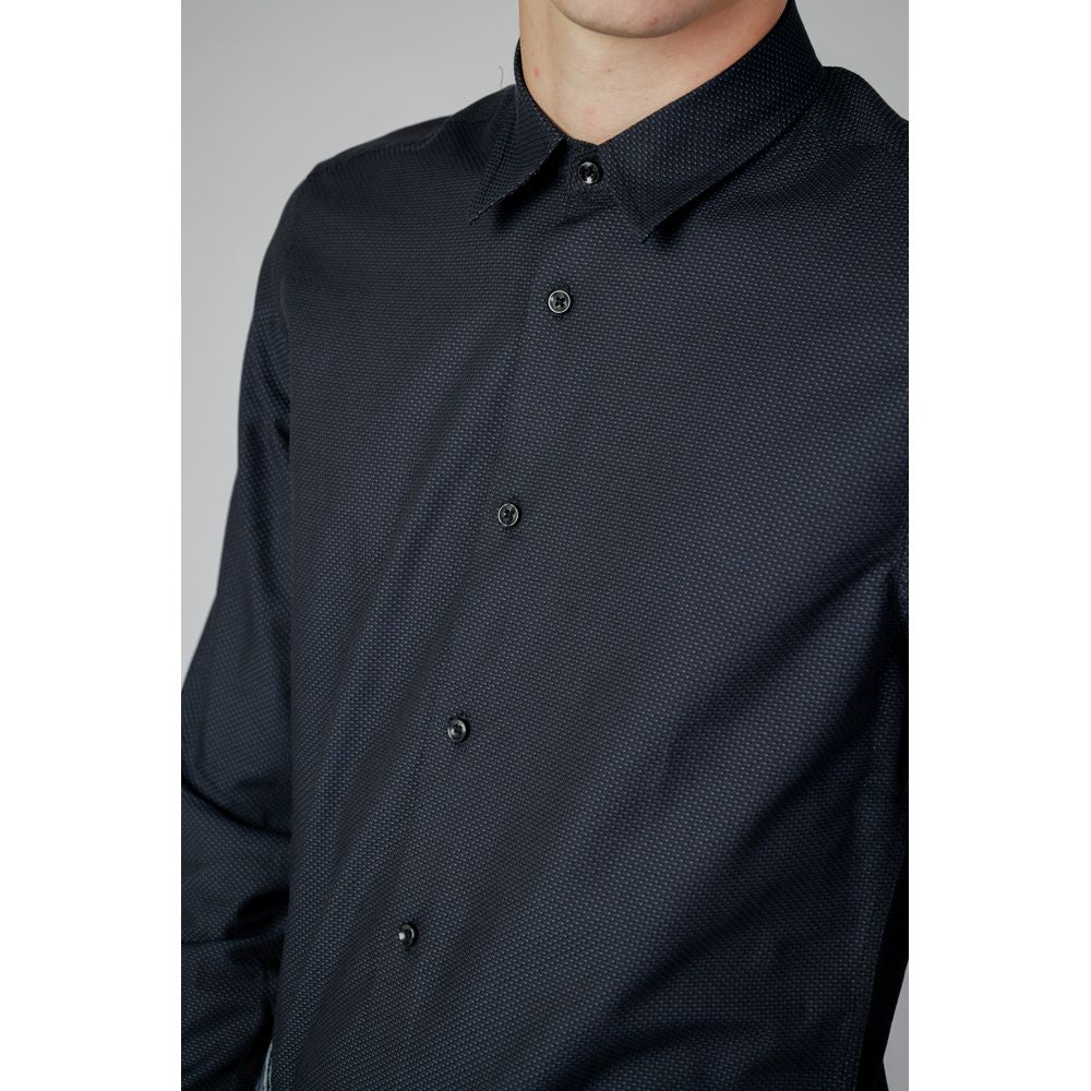 Antony Morato Blue Cotton Shirt -   -  Antony Morato.