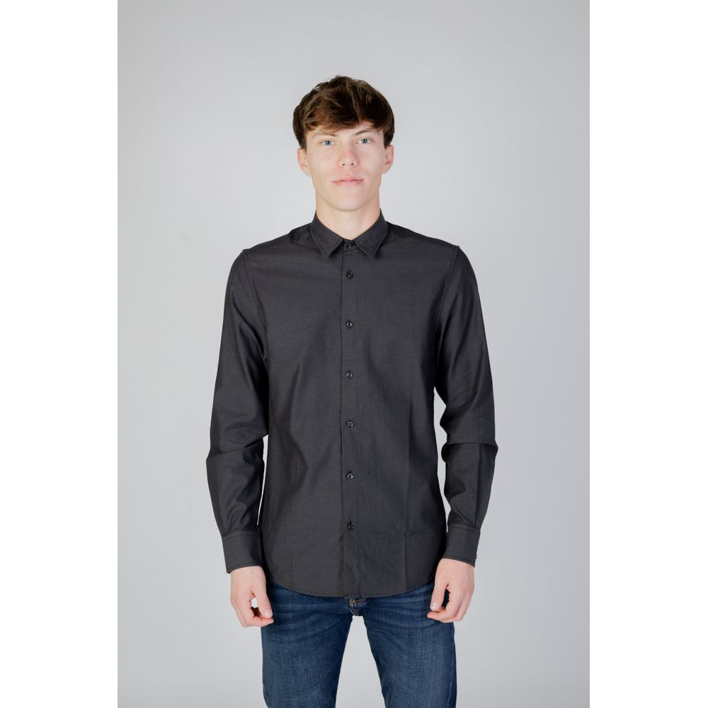 Antony Morato Gray Cotton Shirt -   -  Antony Morato.