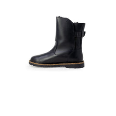 Birkenstock Black Leather Ankle -   -  Birkenstock.