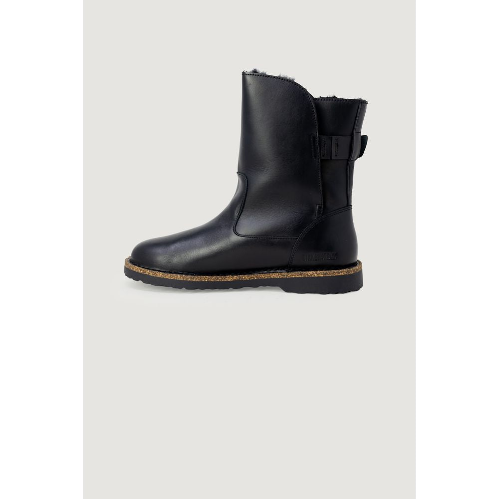 Birkenstock Black Leather Ankle -   -  Birkenstock.