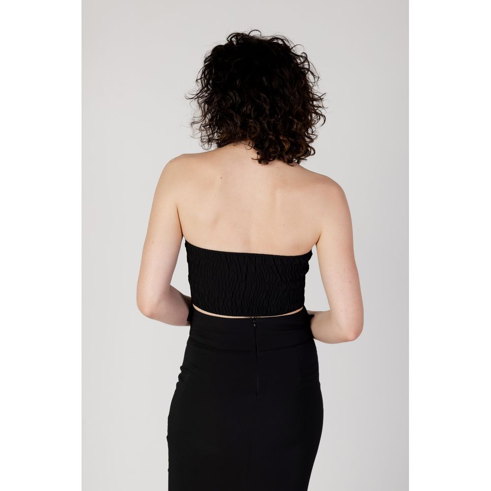 Rinascimento Black Polyester Top -   -  Rinascimento.