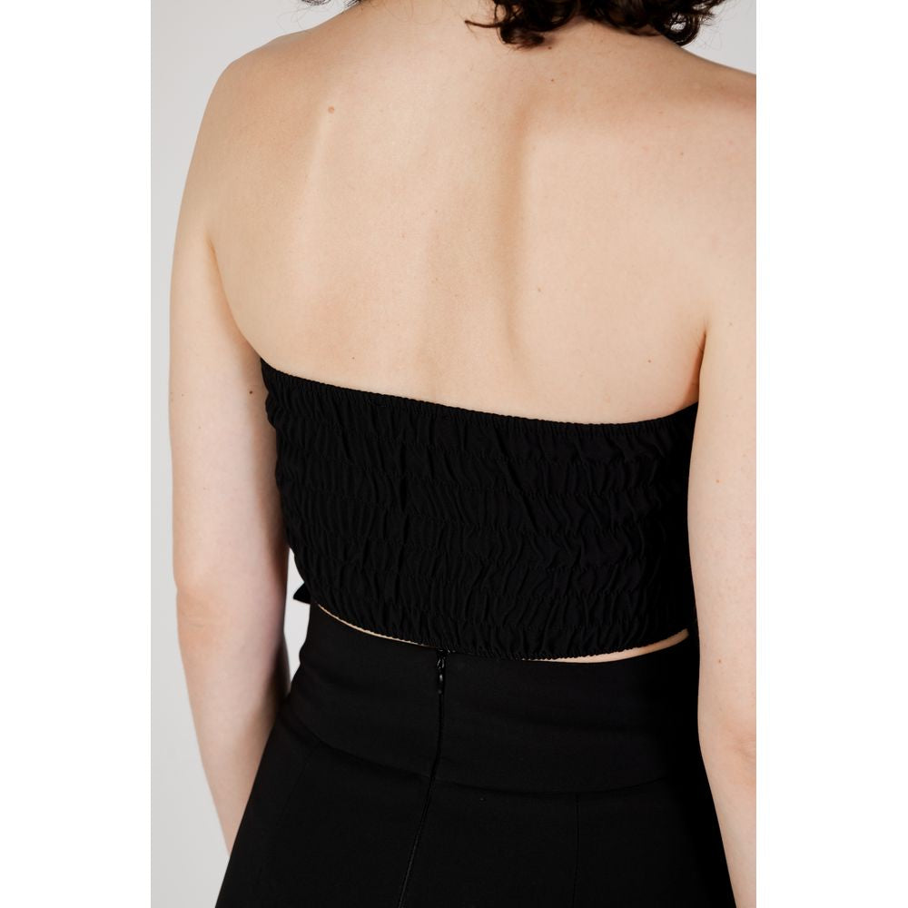 Rinascimento Black Polyester Top -   -  Rinascimento.
