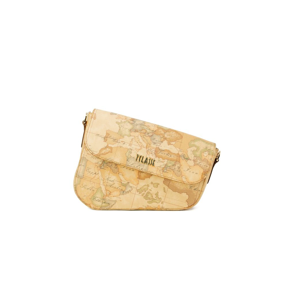 Alviero Martini Prima Classe Beige Leather Handbag -   -  Alviero Martini Prima Classe.