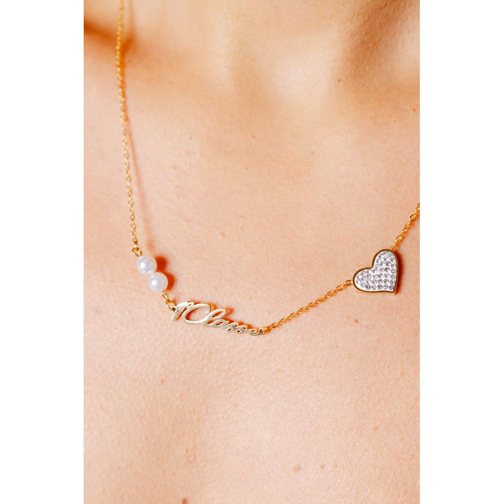 Alviero Martini Prima Classe Gold Stainless Steel Necklace -   -  Alviero Martini Prima Classe.