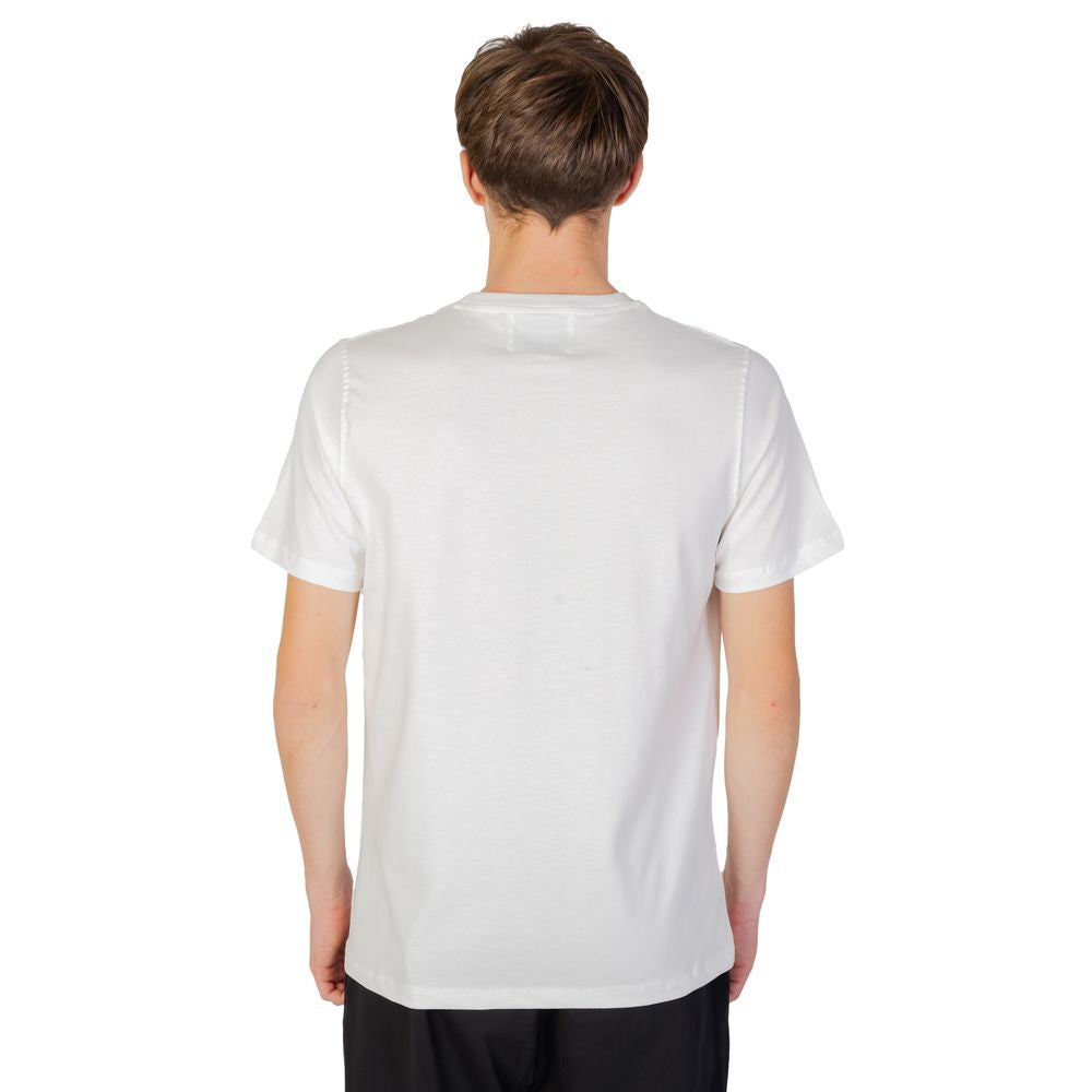 Underclub White Cotton T-Shirt -   -  Underclub.