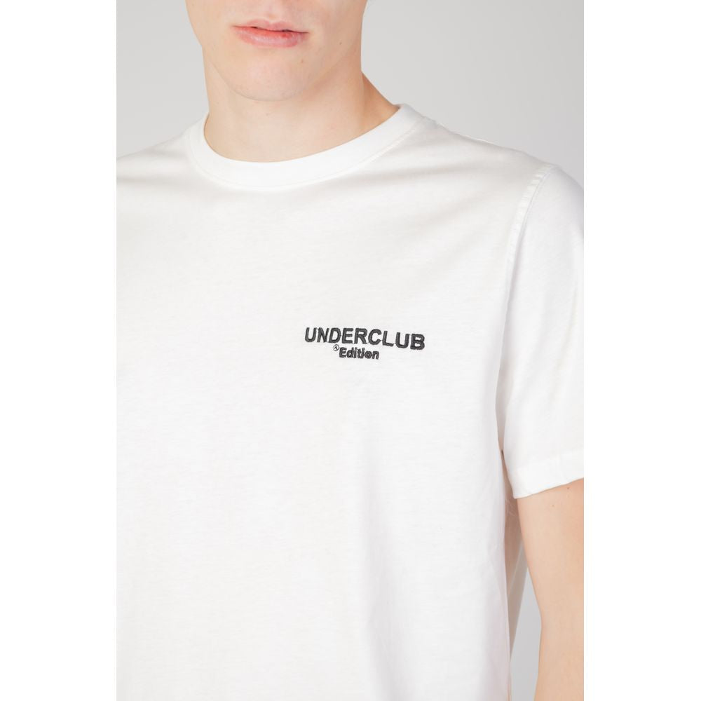 Underclub White Cotton T-Shirt -   -  Underclub.