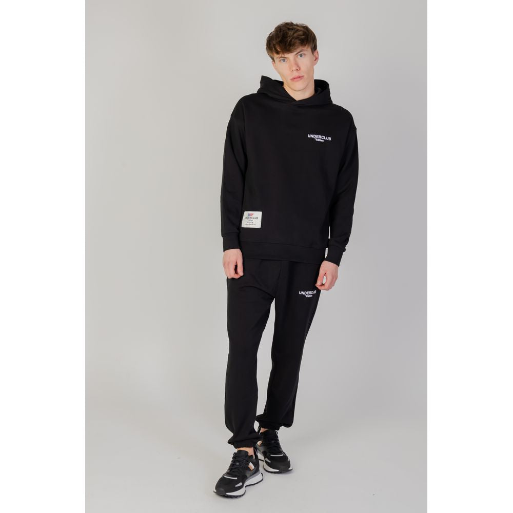 Underclub Black Cotton Hoody -   -  Underclub.