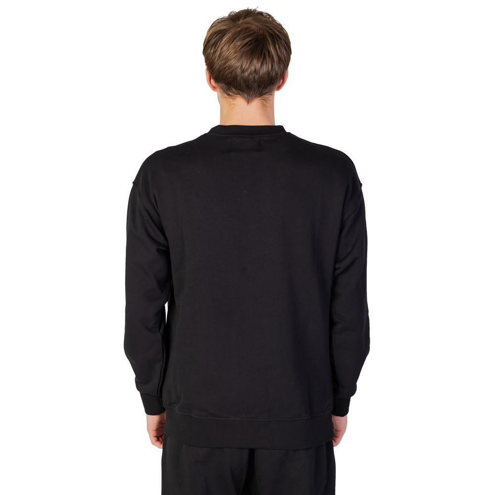 Underclub Black Cotton Sweatshirt -   -  Underclub.