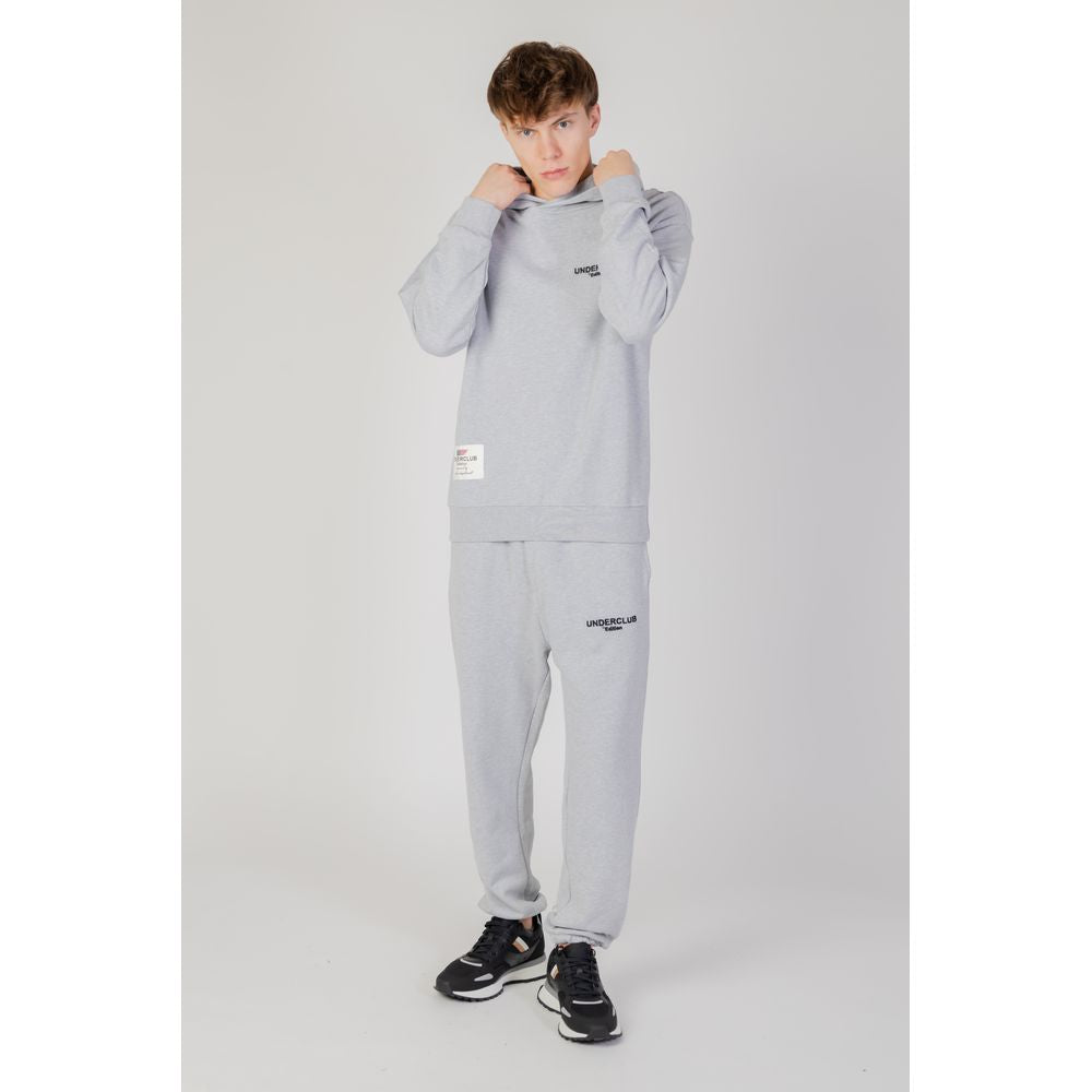 Underclub Gray Cotton Hoody -   -  Underclub.