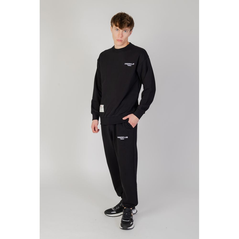 Underclub Black Cotton Sweatshirt -   -  Underclub.